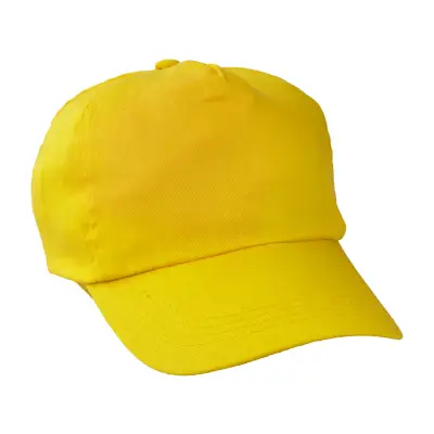 Czapka z daszkiem Sport - kolor żółty