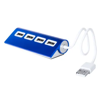 USB hub Weeper - kolor niebieski