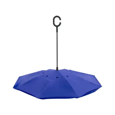 Odwrócony parasol Hamfrek - kolor niebieski