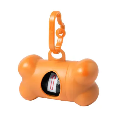 Woreczki na psie odchody Rucin - kolor pomarańcz