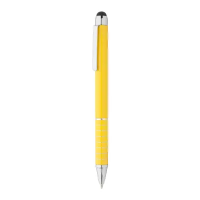 Długopis dotykowy Minox - kolor żółty