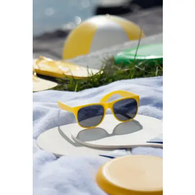 Okulary przeciwsłoneczne dla dzieci Spike - kolor żółty