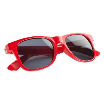 Okulary przeciwsłoneczne dla dzieci Spike - kolor czerwony