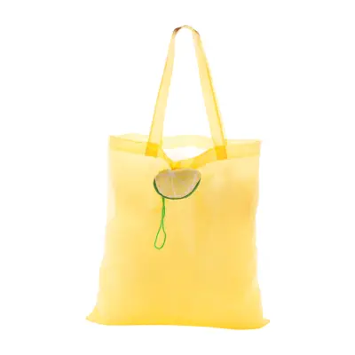 Torba na zakupy Velia - kolor żółty