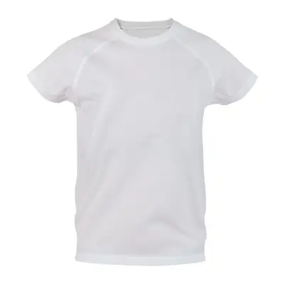 Dziecięcy T-shirt sportowy Tecnic Plus K - kolor biały