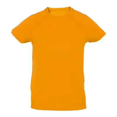 Dziecięcy T-shirt sportowy Tecnic Plus K - kolor pomarańcz