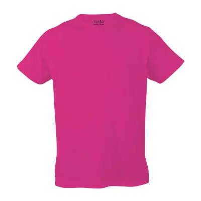 Dziecięcy T-shirt sportowy Tecnic Plus K - kolor fuksji
