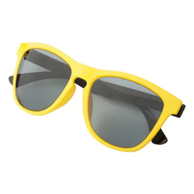Okulary przeciwsłoneczne CreaSun - kolor żółty