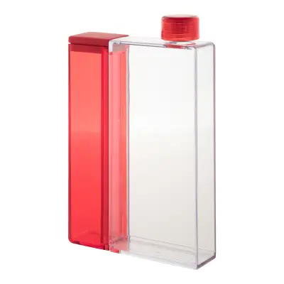 Butelka na wodę Flisk - kolor czerwony