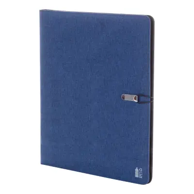 Shepherd A4 - folder na dokumenty RPET -  kolor niebieski