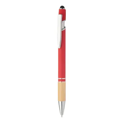 Długopis dotykowy Bonnel - kolor czerwony