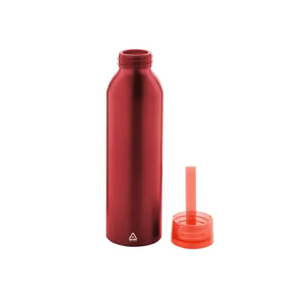 Ralusip - butelka sportowa -  kolor czerwony