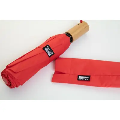 Kasaboo - parasol RPET -  kolor czerwony