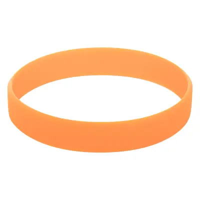Opaska silikonowa Wristy - kolor pomarańcz