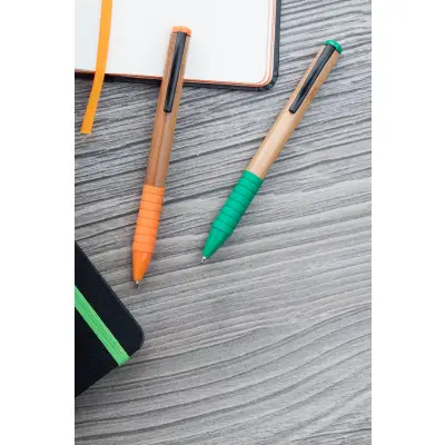 Bambusowy długopis Bripp - kolor pomarańcz