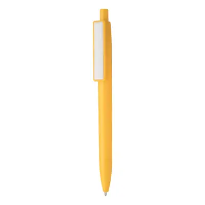 Długopis Duomo - kolor żółty