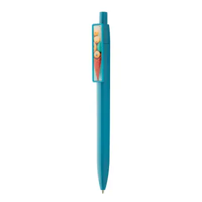 Długopis Duomo - kolor jasno niebieski