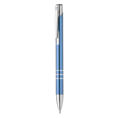Długopis Channel Black - kolor jasno niebieski