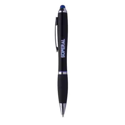 Długopis dotykowy Lighty - kolor niebieski