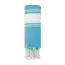 Ręcznik plażowy Botari kolor jasno niebieski